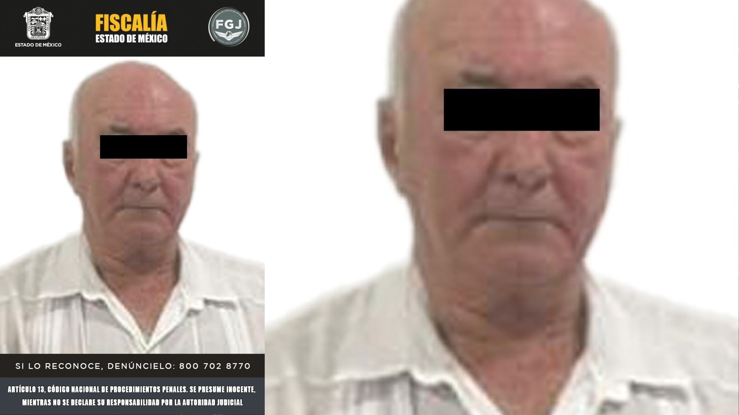 Cae en CDMX presunto violador de menor buscado desde 2004
