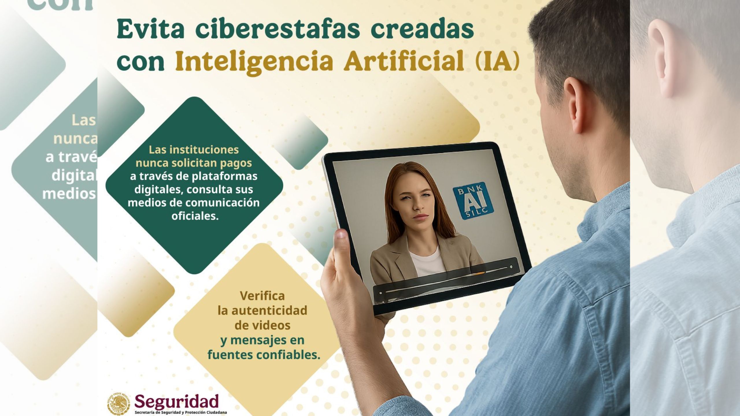 SSPC lanza alerta nacional por videos falsos con IA