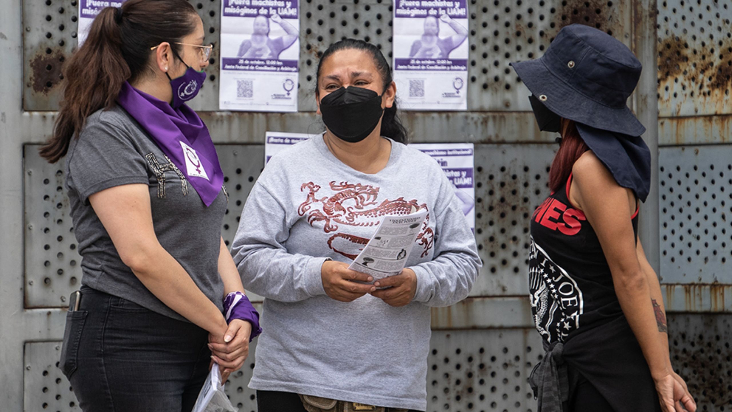 Feministas exigen justicia en la UAM y veto para agresores